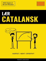 Lær Catalansk - Hurtigt / Nemt / Effektivt: 2000 Nøgleord