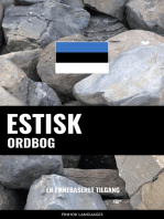 Estisk ordbog: En emnebaseret tilgang