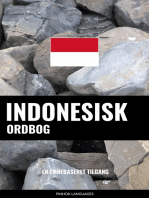 Indonesisk ordbog: En emnebaseret tilgang