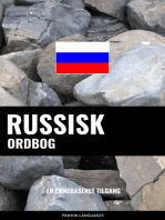 Russisk ordbog: En emnebaseret tilgang