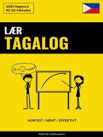 Lær Tagalog - Hurtigt / Nemt / Effektivt: 2000 Nøgleord