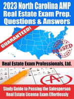 2023 North Carolina AMP Real Estate Exam Prep Questions & Answers