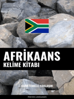 Afrikaans Kelime Kitabı: Konu Temelli Yaklaşım