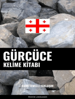 Gürcüce Kelime Kitabı: Konu Temelli Yaklaşım