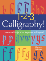 Calligraphy and Lettering Illustration Practice Workbook and sheets for  young Adults a book by Pochael Bruce