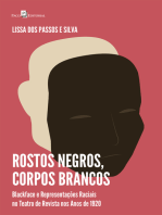 Rostos negros, corpos brancos: Blackface e representações raciais no Teatro de revista nos anos de 1920