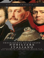 Ordinamento dello Stato Nobiliare Italiano: Supplemento Ordinario della G.U del Regno n. 170 del 24 luglio 1943