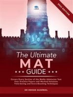 The Ultimate MAT Guide: Maths Admissions Test. Updated with the latest specification, 4 full mock papers, with fully worked solutions, time saving techniques, score boosting strategies, top tips from MAT tutors.