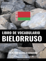 Libro de Vocabulario Bielorruso: Un Método Basado en Estrategia
