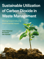 Sustainable Utilization of Carbon Dioxide in Waste Management: Moving Toward Reducing Environmental Impact