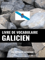 Livre de vocabulaire galicien: Une approche thématique