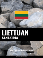 Liettuan sanakirja: Aihepohjainen lähestyminen