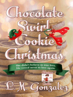 Chocolate Swirl Cookie Christmas