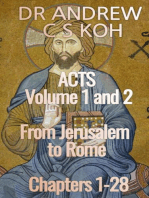 Acts: Volume 1 and 2, From Jerusalem to Rome: Gospels and Act, #5