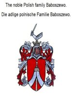 The noble Polish family Baboszewo. Die adlige polnische Familie Baboszewo.