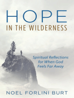 Hope in the Wilderness: Spiritual Reflections for When God Feels Far Away