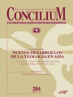 Nuevos desarrollos de la teología en Asia: Concilium 394