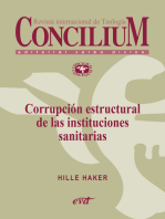 Corrupción estructural de las instituciones sanitarias. Concilium 358 (2014)