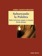 Saboreando la palabra: Sobre la lectura orante o creyente (lectio divina)