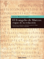 El Evangelio de Marcos: etapas de su redacción: Redacción jerosolimitana, refundición a partir de Chipre, redacción final en Roma o Alejandría