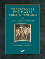 Tradiciones populares judías y musulmanas: Adán - abraham - moisés