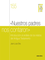 «Nuestros padres nos contaron»: Introducción al análisis de los relatos del antiguo testamento. cuaderno biblico 155