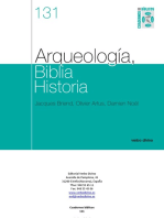 Arqueología, Biblia, Historia: Cuaderno Bíblico 131