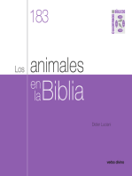 Los animales en la Biblia: Cuaderno Bíblico 183