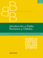 Introducción a Pablo. Romanos y Gálatas