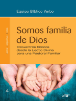 Somos familia de Dios: Encuentros bíblicos desde la Lectio Divina para una Pastoral Familiar