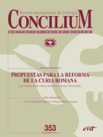 Propuestas para la reforma de la Curia romana. Concilium 353 (2013): Concilium 353 - epub