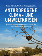Anthropogene Klima- und Umweltkrisen: Griechisch-deutsche Beiträge zu Ecocriticism und Environmental Humanities