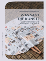 Was sagt die Kunst?: Gegenwartskunst und Wissenschaft im Dialog