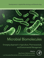 Microbial Biomolecules: Emerging Approach in Agriculture, Pharmaceuticals and Environment Management