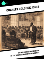 The Religious Instruction of the Negroes in the United States