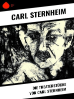 Die Theaterstücke von Carl Sternheim