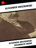 Alexander Moszkowski: Gesammelte Werke