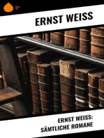 Ernst Weiß: Sämtliche Romane