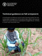 Technical Guidance on Fall Armyworm: Coordinated Surveillance and an Early Warning System for the Sustainable Management of Transboundary Pests, with Special Reference to Fall Armyworm (Spodoptera Frugiperda [J.E. Smith]) in South and Southeast Asia