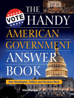 The Handy American Government Answer Book: How Washington, Politics and Elections Work