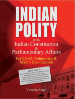 Indian Polity with Indian Constitution & Parliamentary Affairs