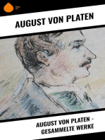 August von Platen - Gesammelte Werke