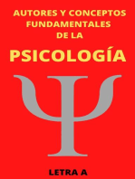 Autores y Conceptos Fundamentales de la Psicología Letra A: AUTORES Y CONCEPTOS FUNDAMENTALES, #1