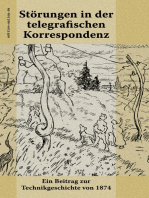 Störungen in der telegrafischen Korrespondenz: Ein Beitrag zur Technikgeschichte von 1874