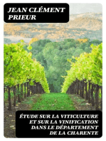 Étude sur la viticulture et sur la vinification dans le département de la Charente