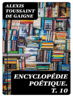 Encyclopédie poétique. T. 10