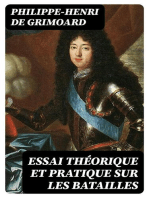 Essai théorique et pratique sur les batailles