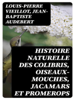Histoire naturelle des colibris, oiseaux-mouches, jacamars et promerops