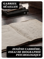 Eugène Carrière, essai de biographie psychologique