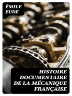 Histoire documentaire de la mécanique française